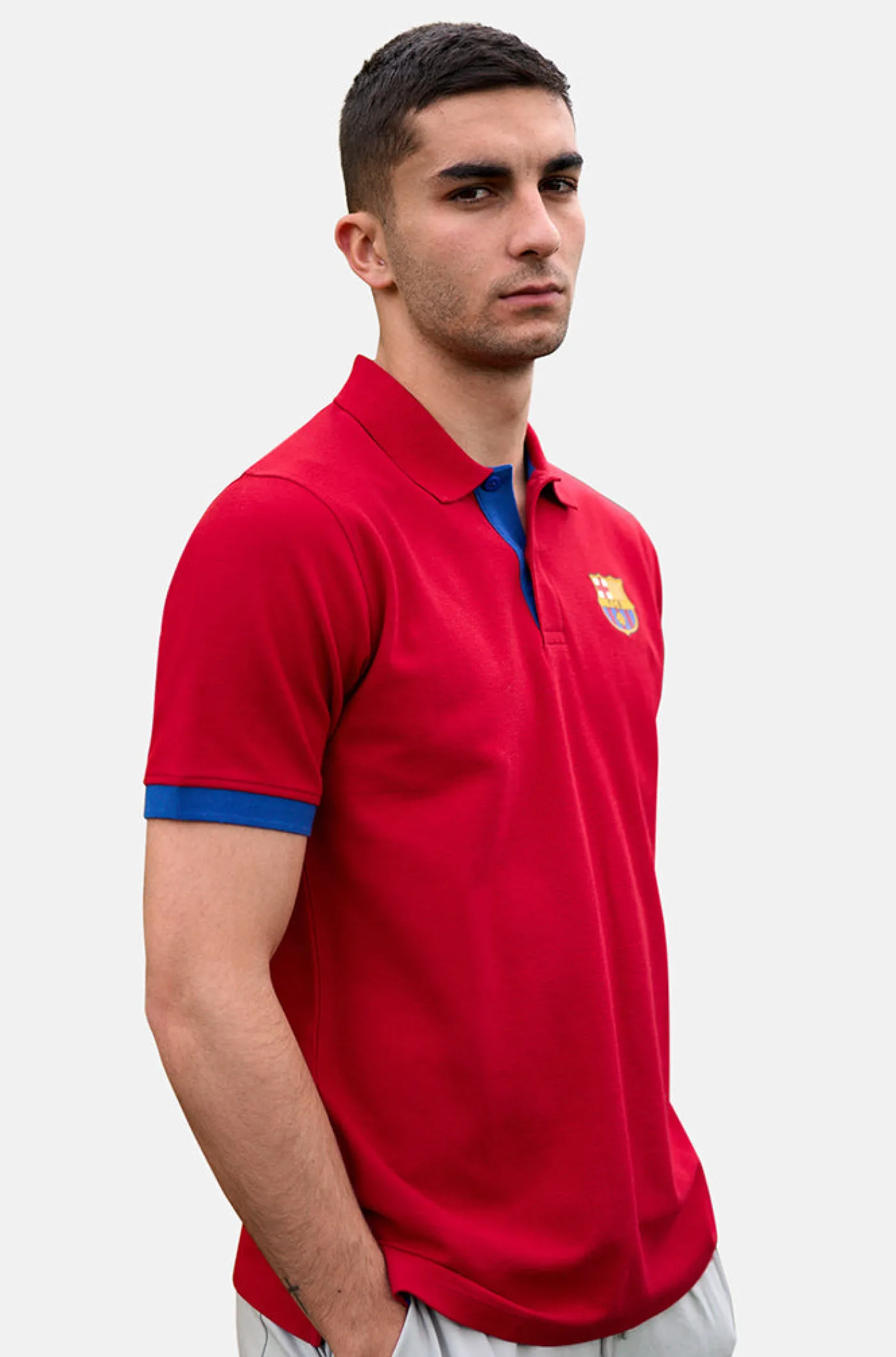 Barça Bordeaux Poloshirt | FC Barcelona Outlet