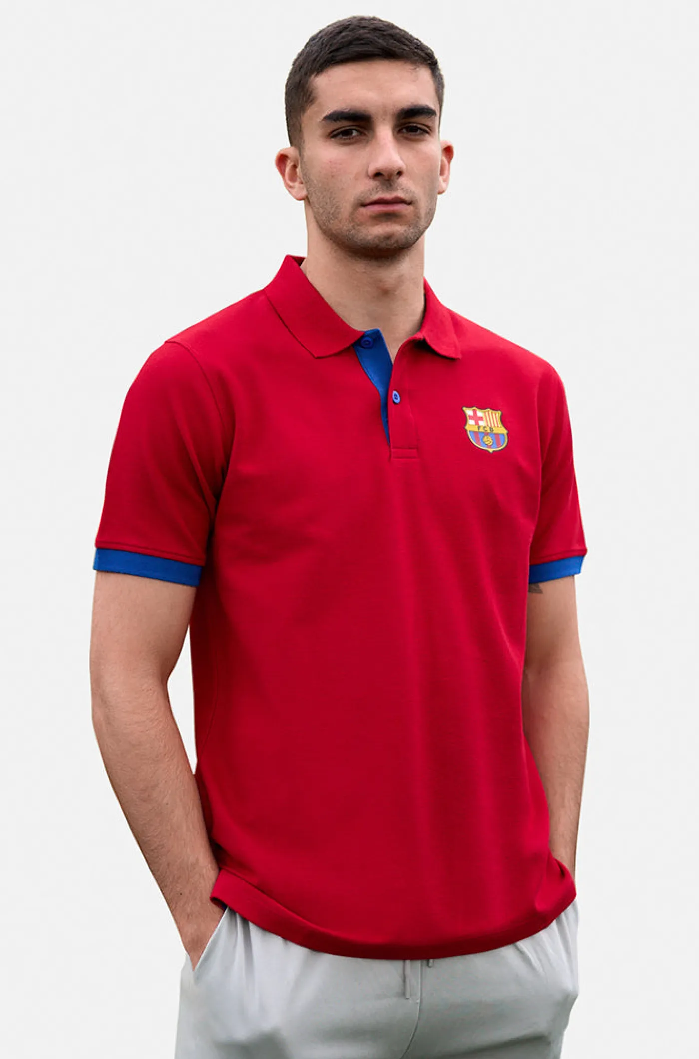 Barça Bordeaux Poloshirt | FC Barcelona Outlet