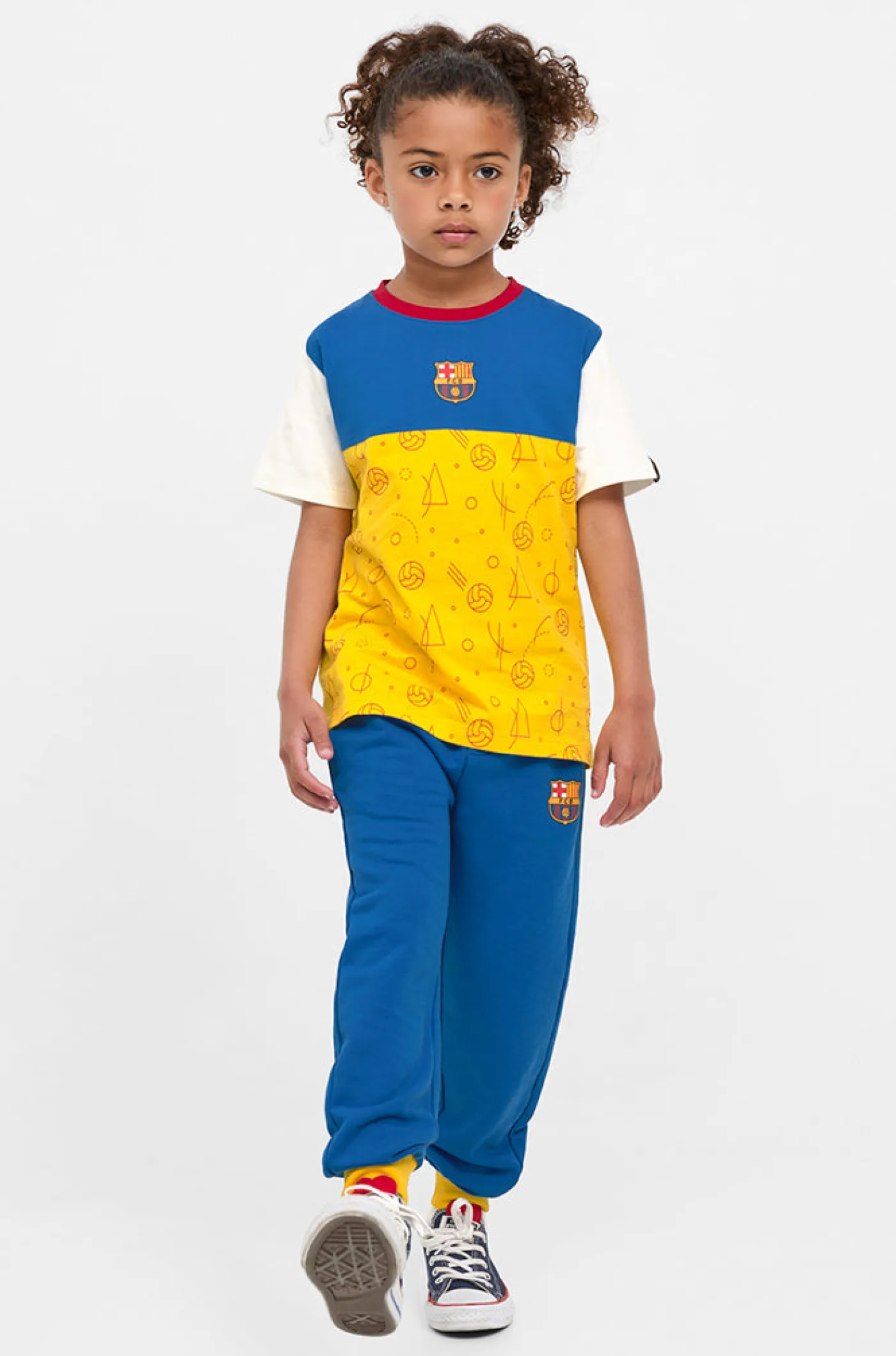 Barça Figuren T-Shirt - Junior | FC Barcelona Online