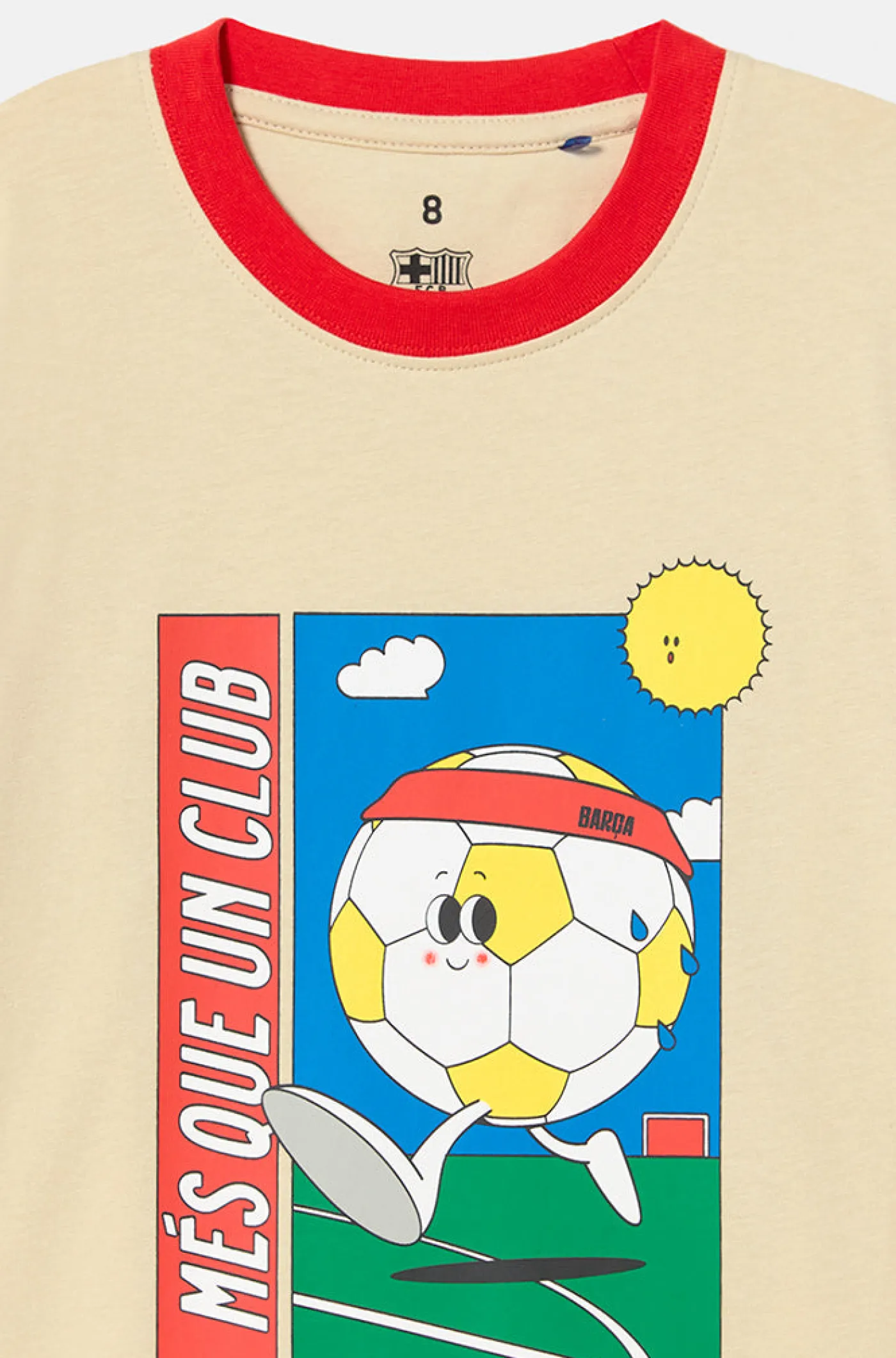 Barça-Ballzeichnungs-T-Shirt - Junior | FC Barcelona Fashion