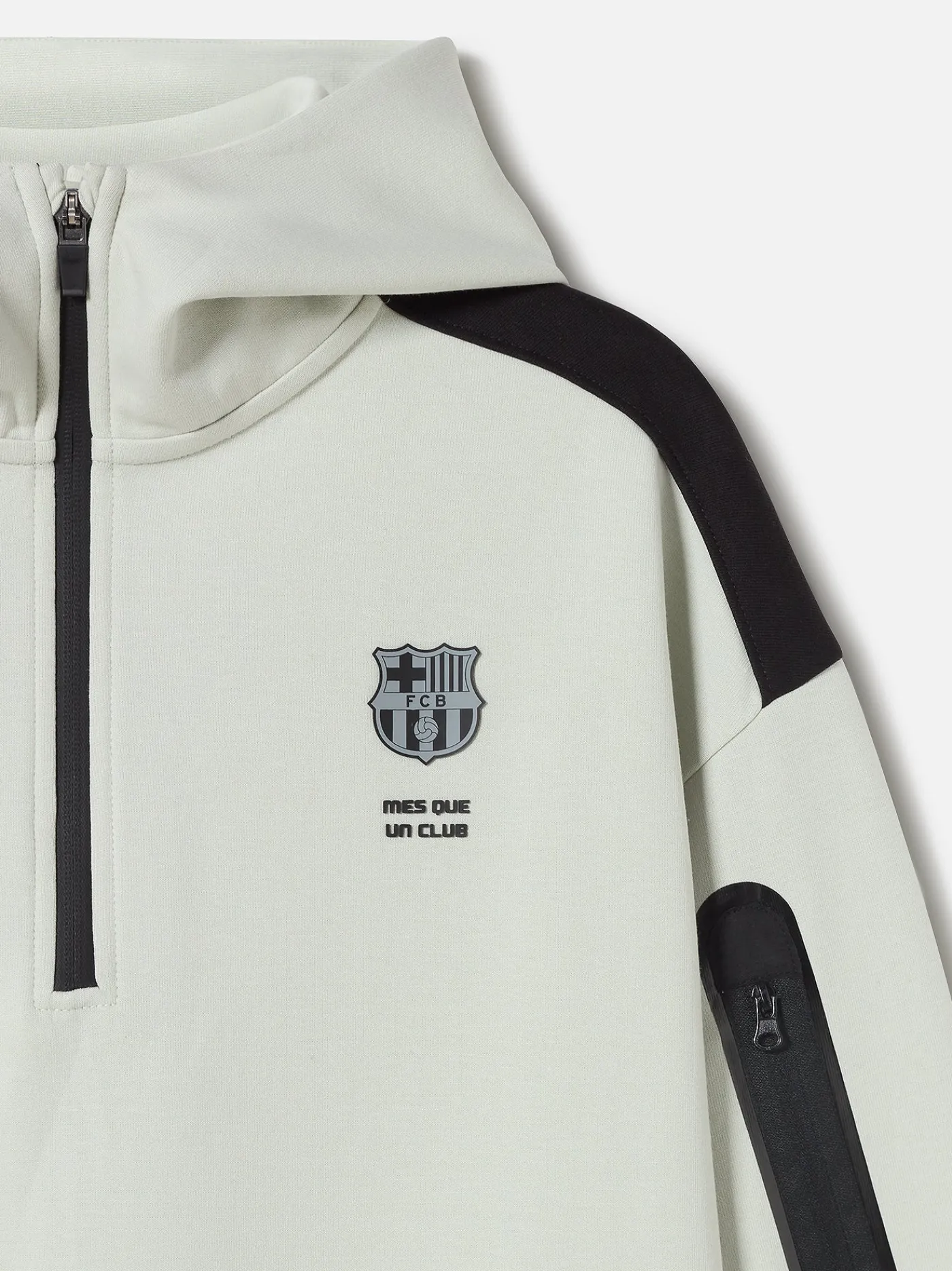 Barça-Sweatshirt mit Reißverschluss – Junior | FC Barcelona Fashion