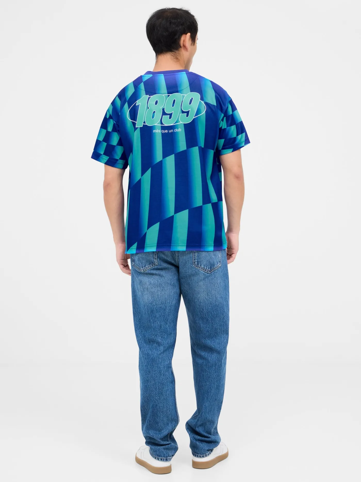 Bedrucktes türkis T-Shirt Wappen Barça | FC Barcelona Discount
