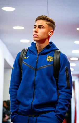 Blaue Tech-Jacke von Barça Nike | FC Barcelona Shop