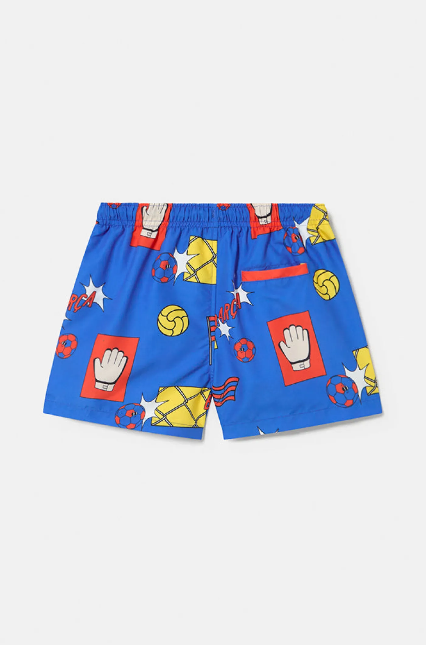 Blauer Badeanzug mit Barça-Motiven - Junior | FC Barcelona New