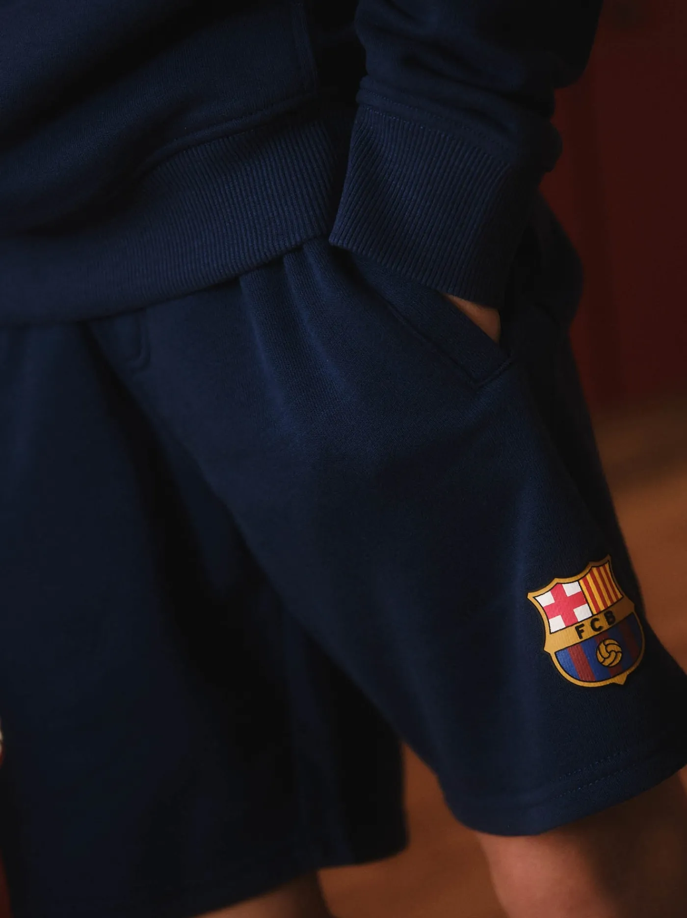 Blauer Short Barça – Junior | FC Barcelona Store