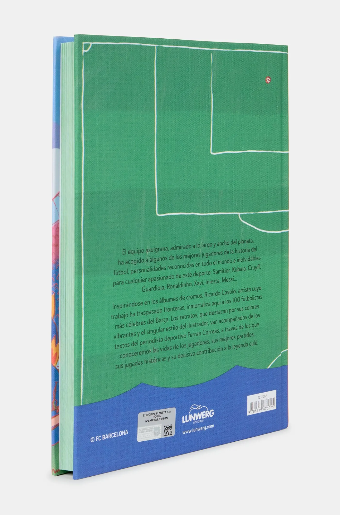 Buch "Barça. 100 jugadores de leyenda" | FC Barcelona Shop