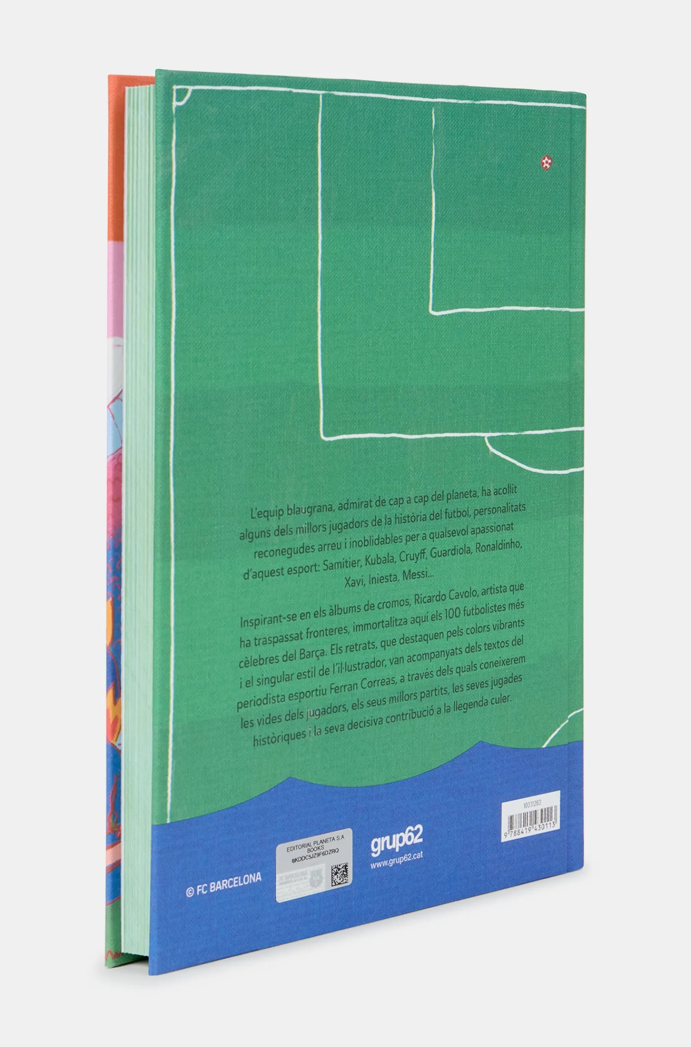 Buch "Barça. 100 jugadores de leyenda" | FC Barcelona Discount