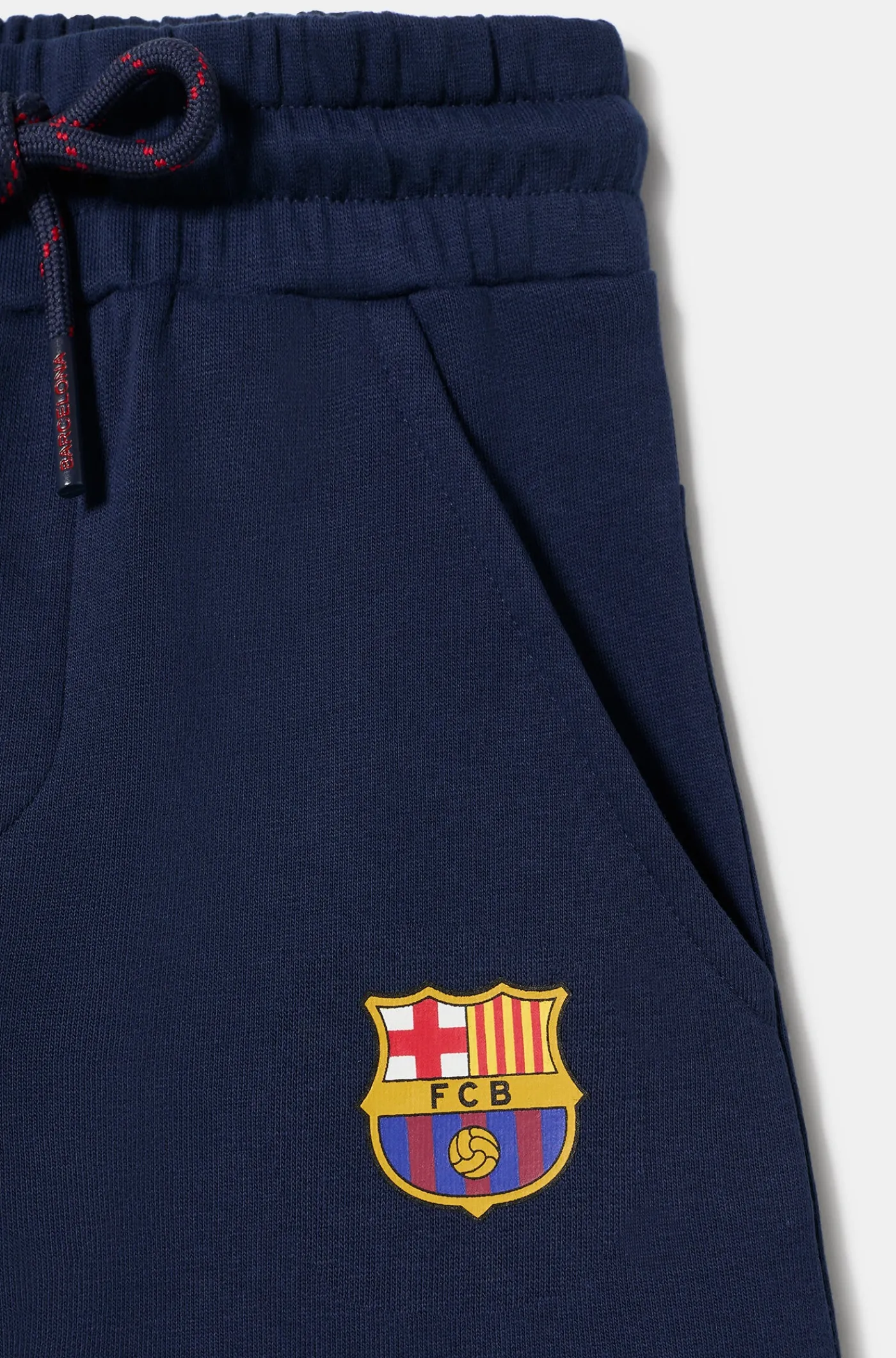 Dunkelblaue Jogginghose mit Barça-Emblem - Junior | FC Barcelona Flash Sale