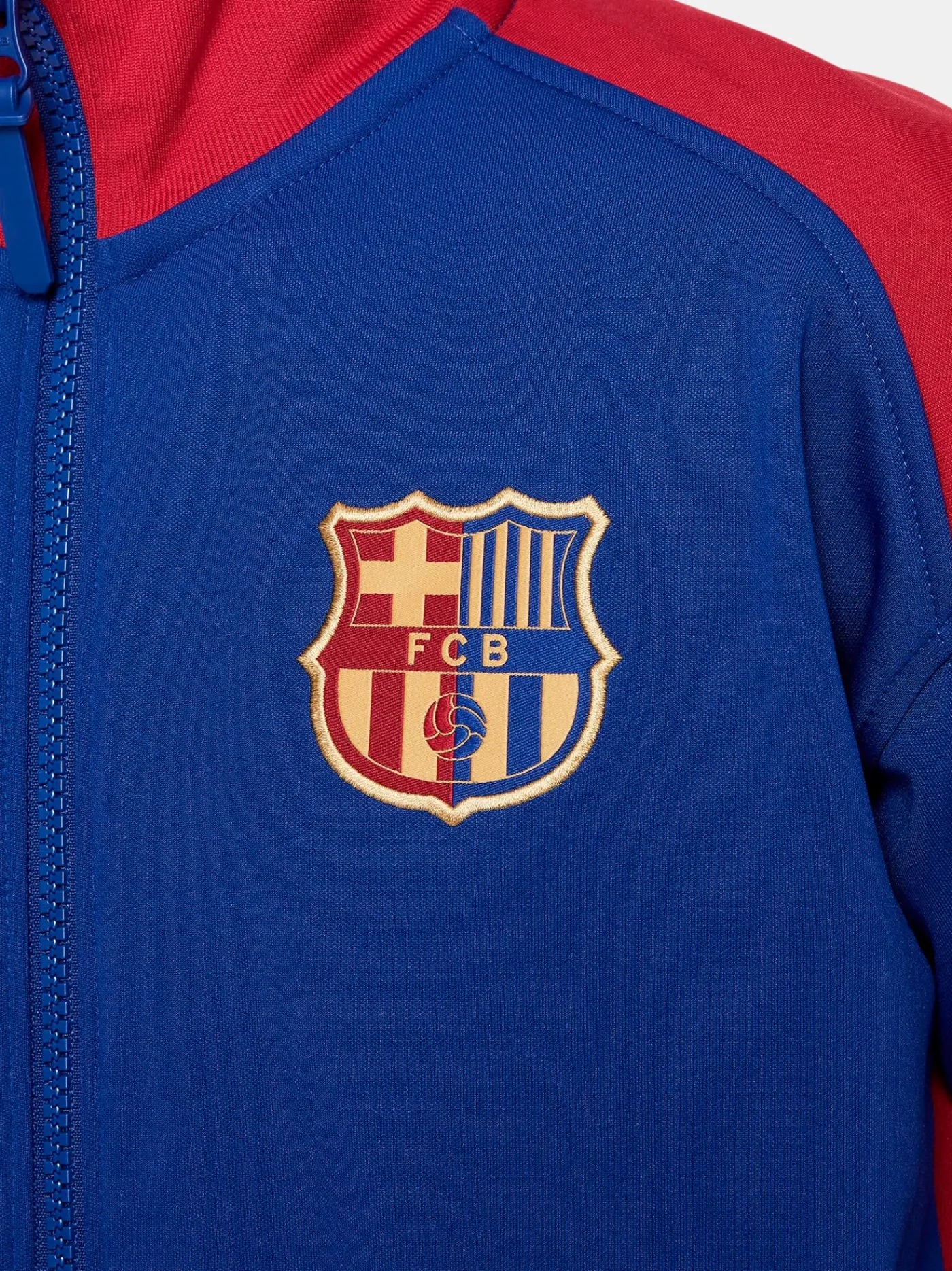 24/25 Erstausrüstung Aufwärmjacke - Junior | FC Barcelona Store