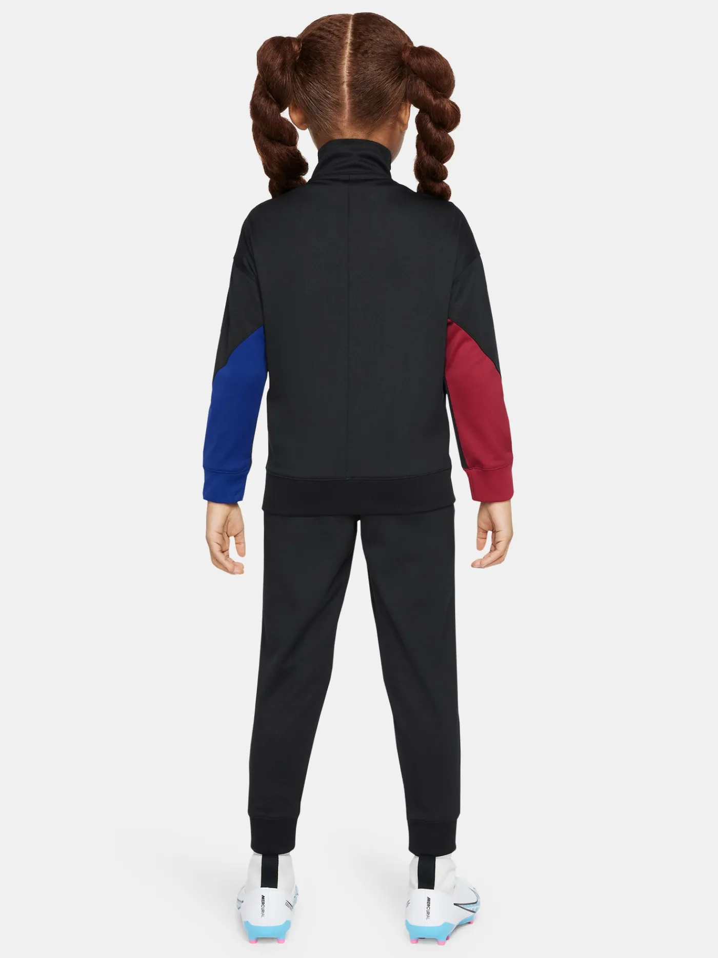 24/25 Schwarzer Trainingsanzug - Kinder | FC Barcelona Fashion