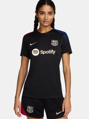 24/25 Schwarzes Trainings-T-Shirt – Damen | FC Barcelona Shop