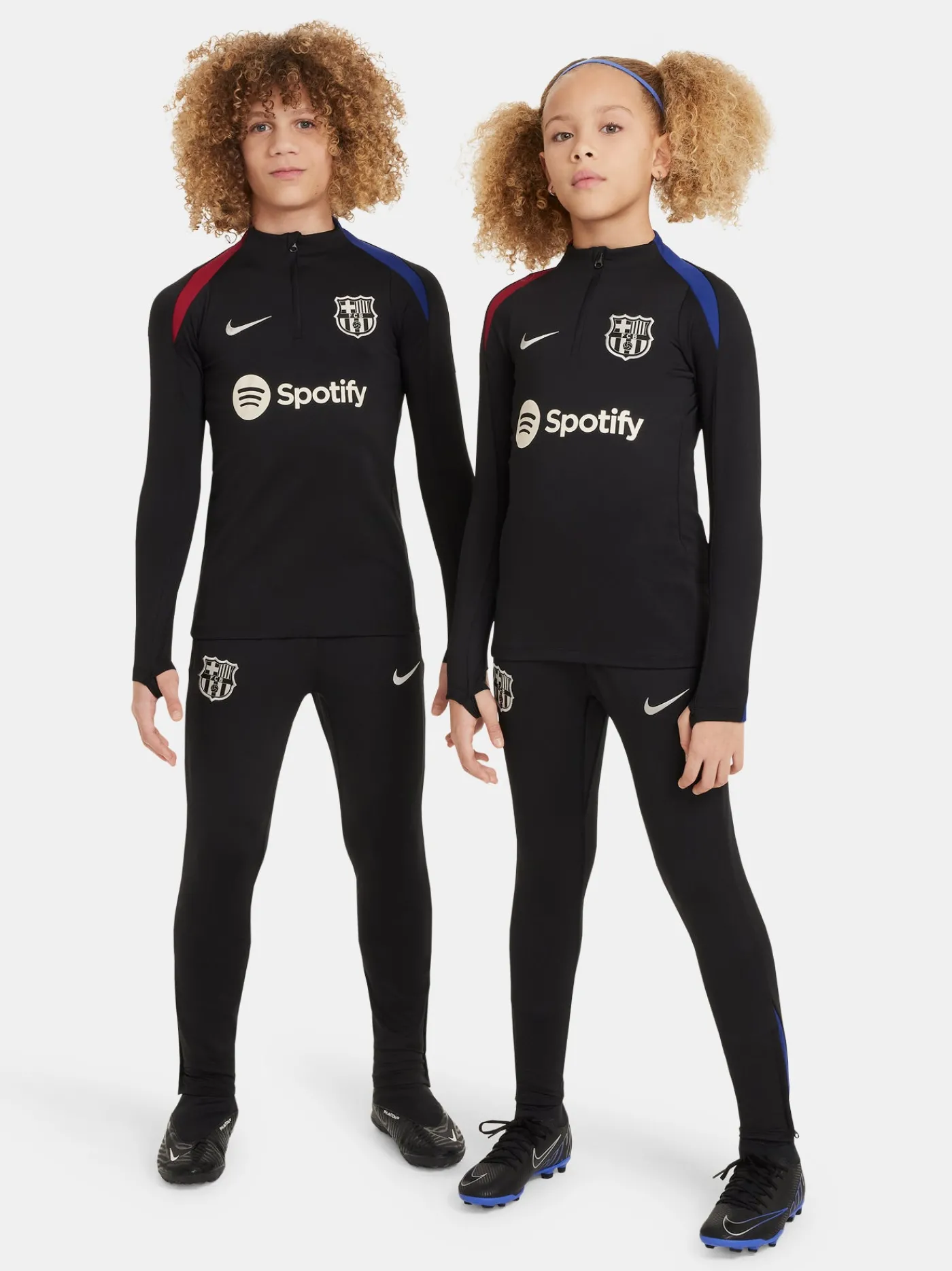 24/25 Schwarzes Trainings-T-Shirt – Junior | FC Barcelona Shop