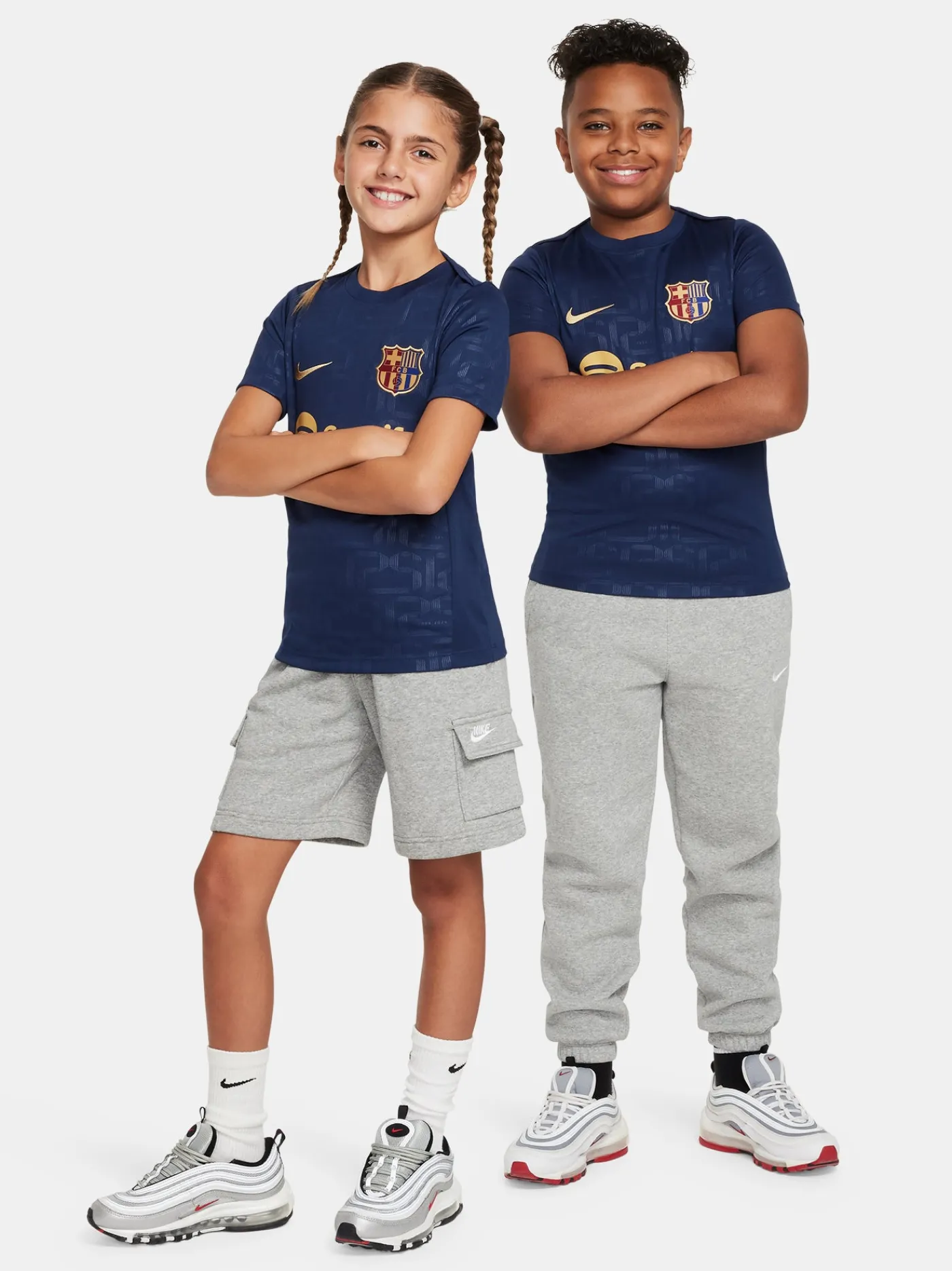 Aufwärm-T-Shirt 24/25 – Junior | FC Barcelona Discount