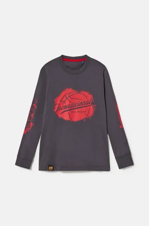 Langarm-Basketballtrikot - Junior | FC Barcelona Cheap