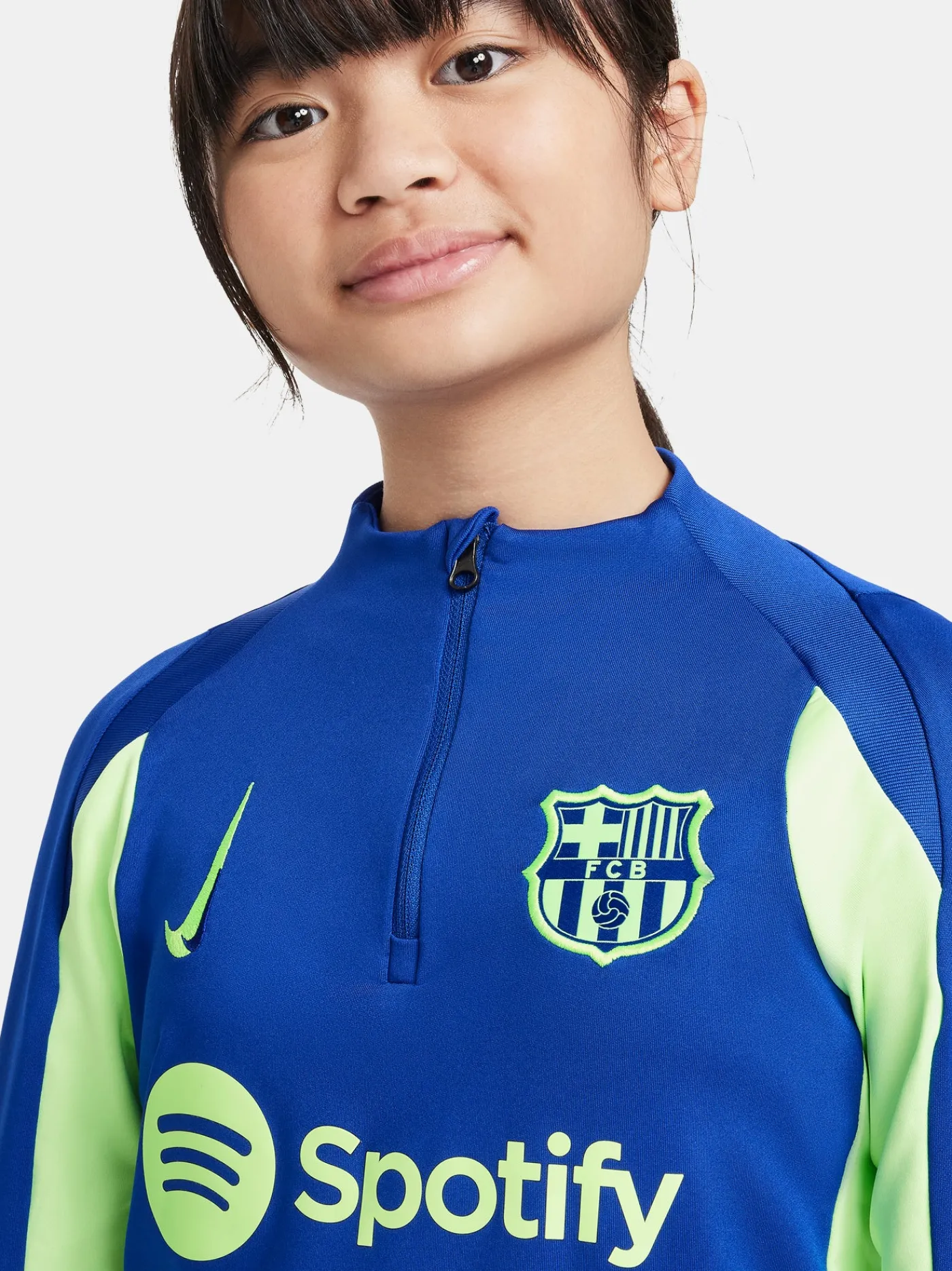 Pre-Match-Sweatshirt Ausweichtrikot 24/25 – Langarm – Junior | FC Barcelona Cheap