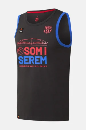 Ärmelloses Basketball-Shirt | FC Barcelona Fashion