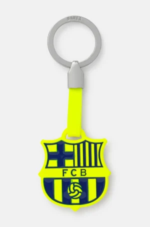 Schlüsselanhänger neongelb | FC Barcelona Store