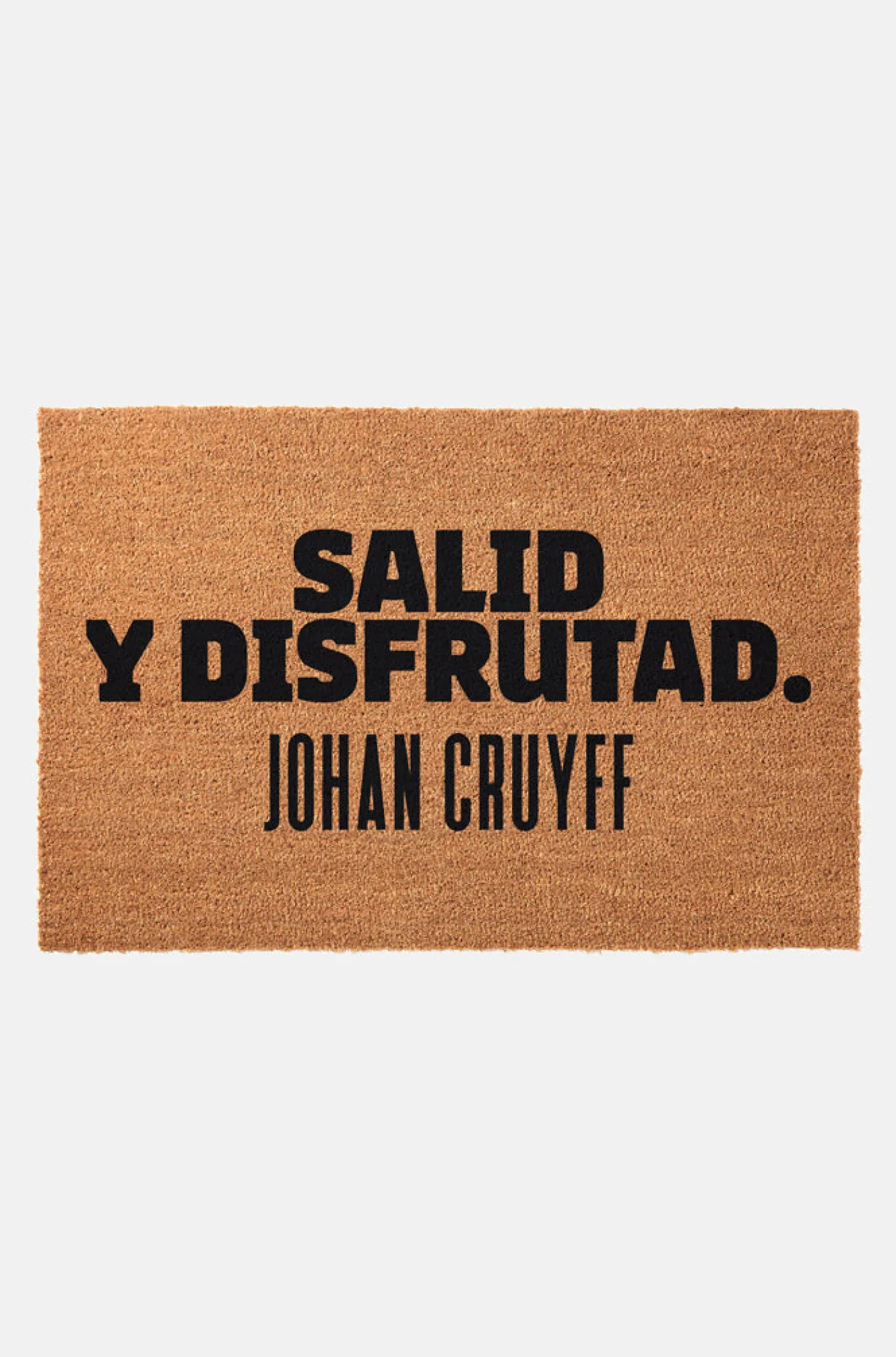 Fußmatte "Salid y disfrutad“ aus der Johan Cruyff Kollektion | FC Barcelona Fashion