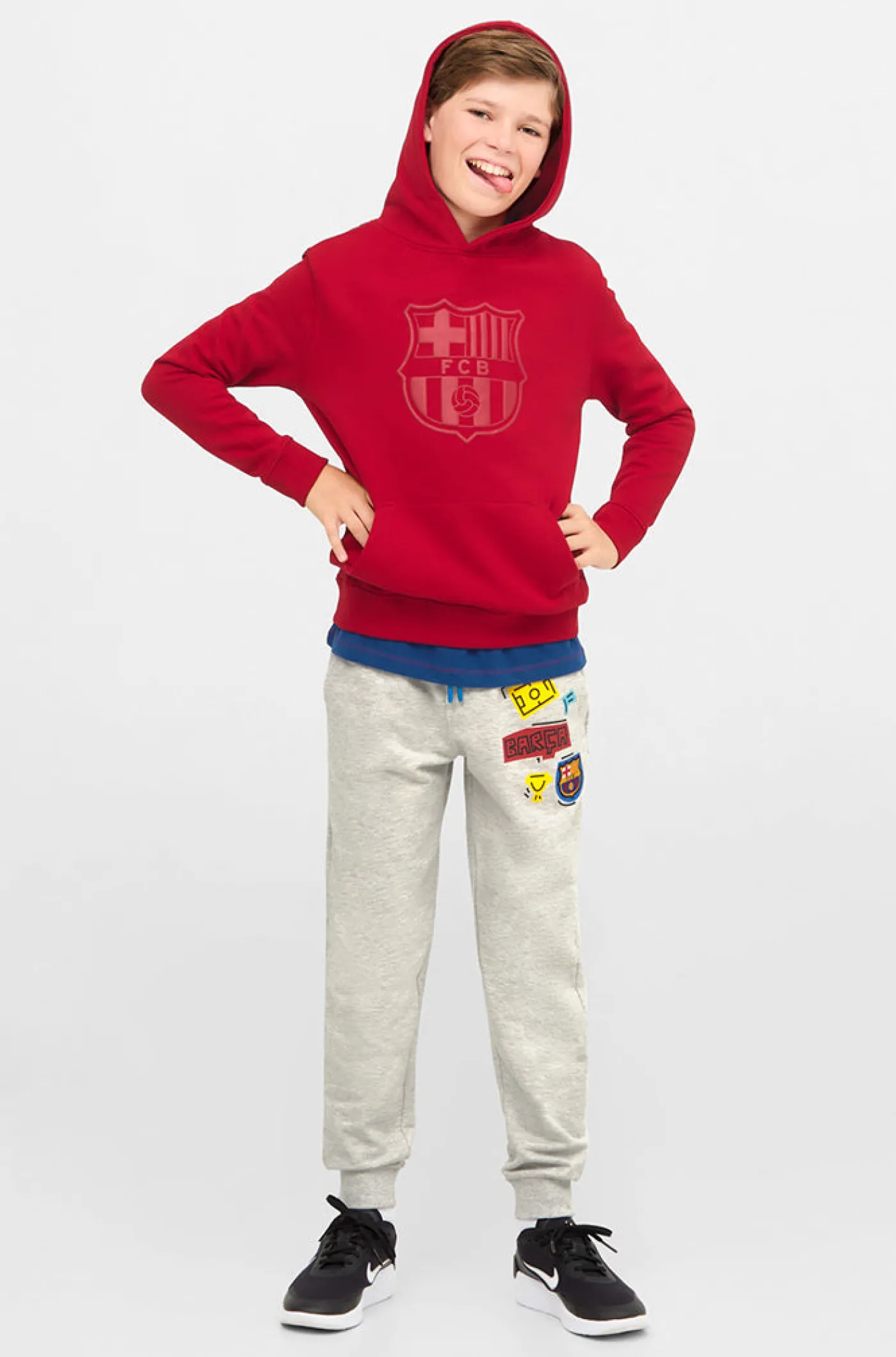 Graue Barça-Hose - Junior | FC Barcelona Cheap