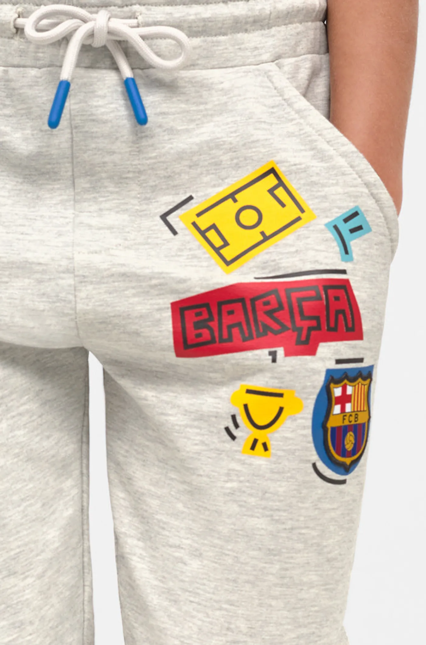 Graue Barça-Hose - Junior | FC Barcelona Cheap