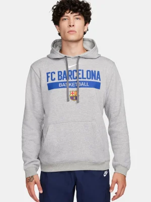 Grauer Hoodie Basketball | FC Barcelona Flash Sale