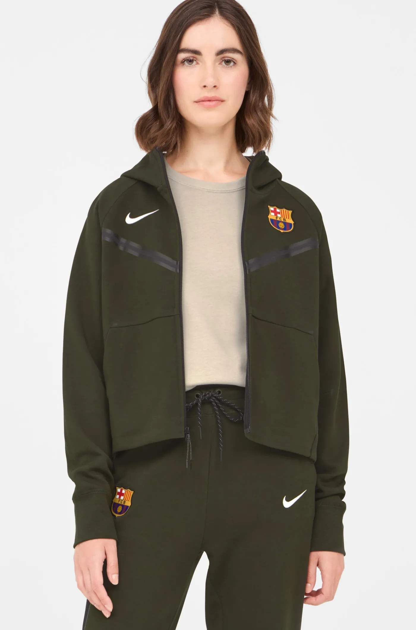 Grün Jacke Barça Nike - Damen | FC Barcelona Shop