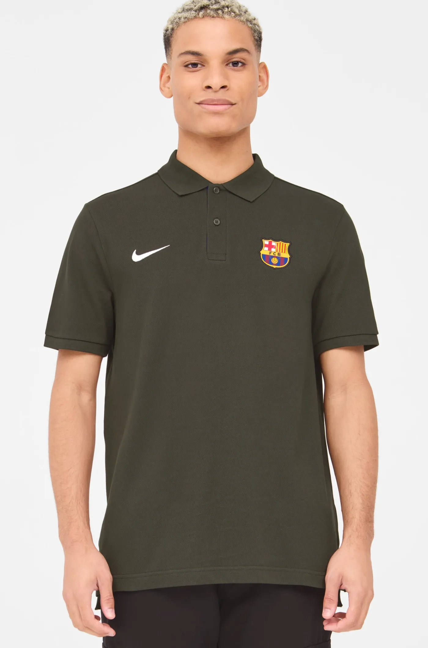 Grünes Schild-Poloshirt Barça Nike | FC Barcelona New
