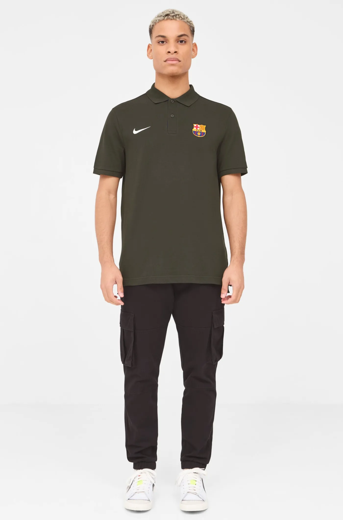 Grünes Schild-Poloshirt Barça Nike | FC Barcelona New