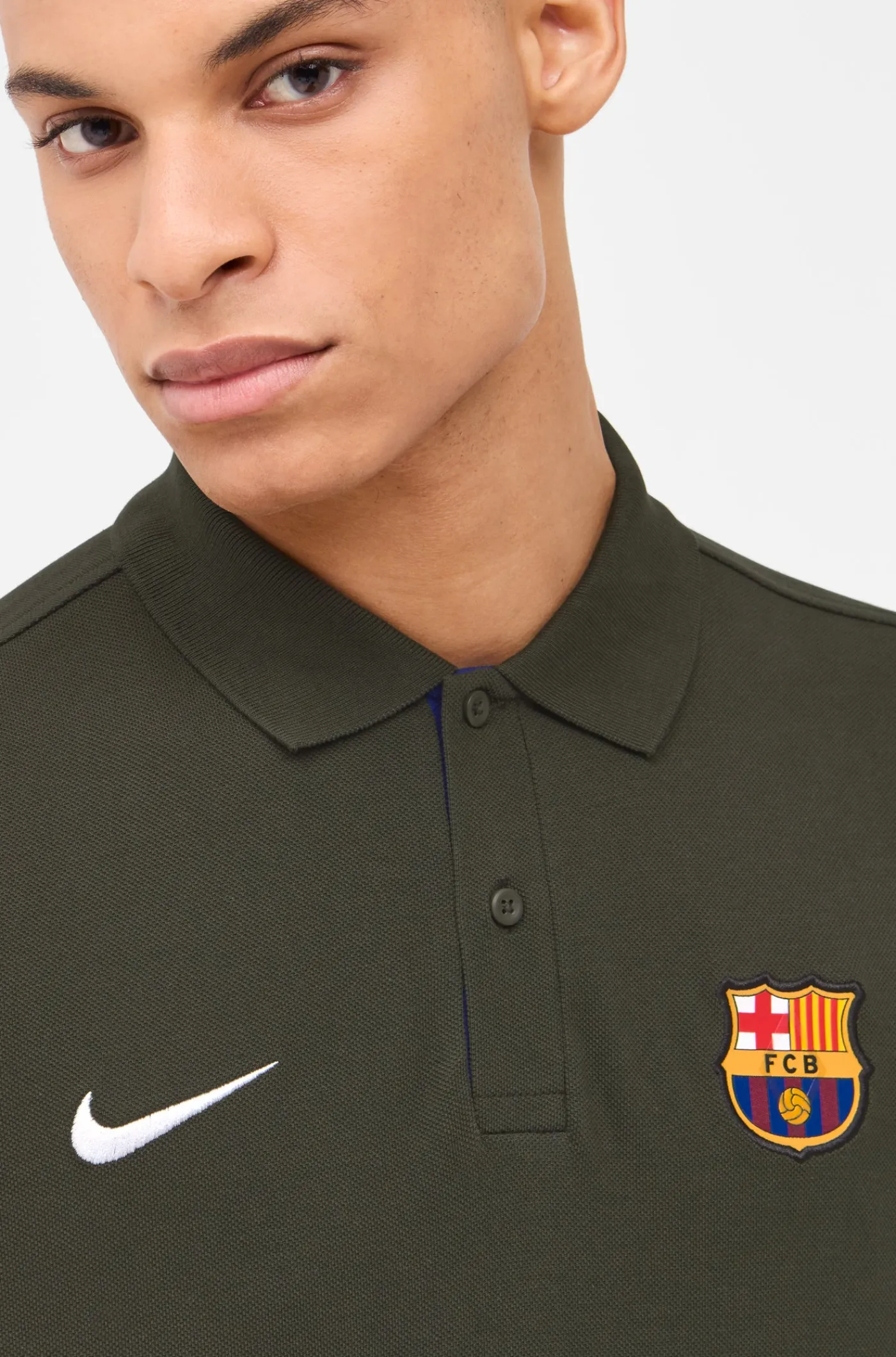 Grünes Schild-Poloshirt Barça Nike | FC Barcelona New