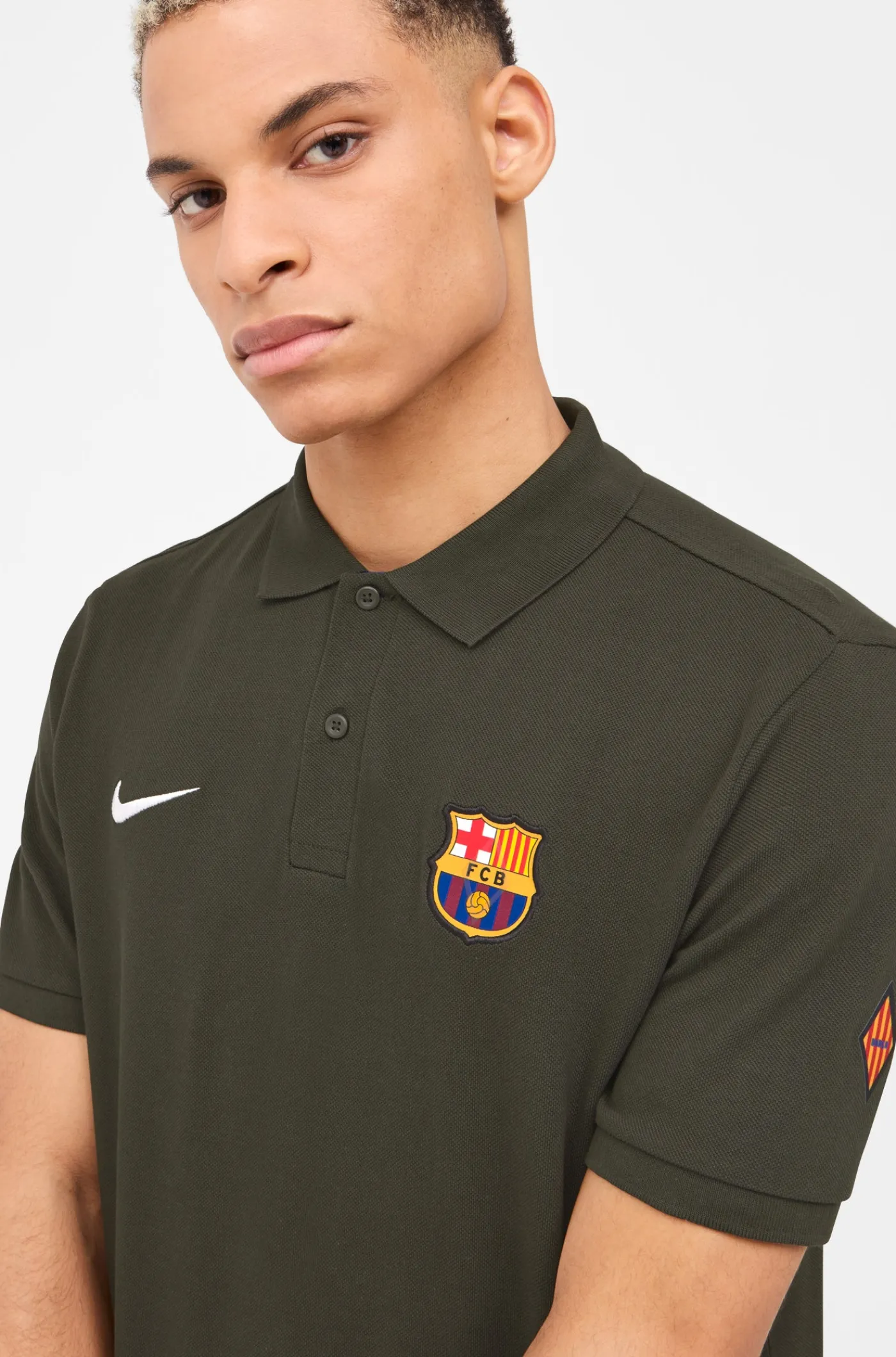 Grünes Schild-Poloshirt Barça Nike | FC Barcelona New