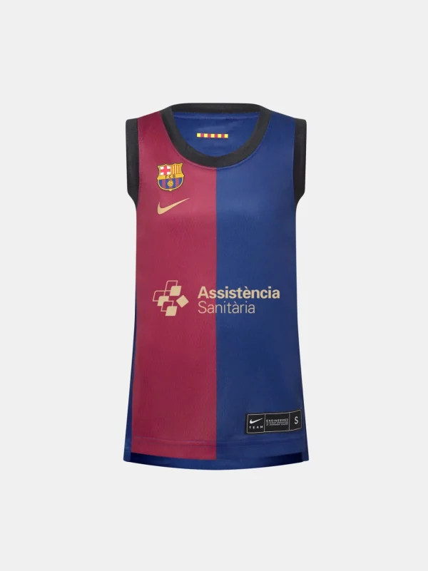 Heimtrikot Basketball Junior 24/25 | FC Barcelona Cheap