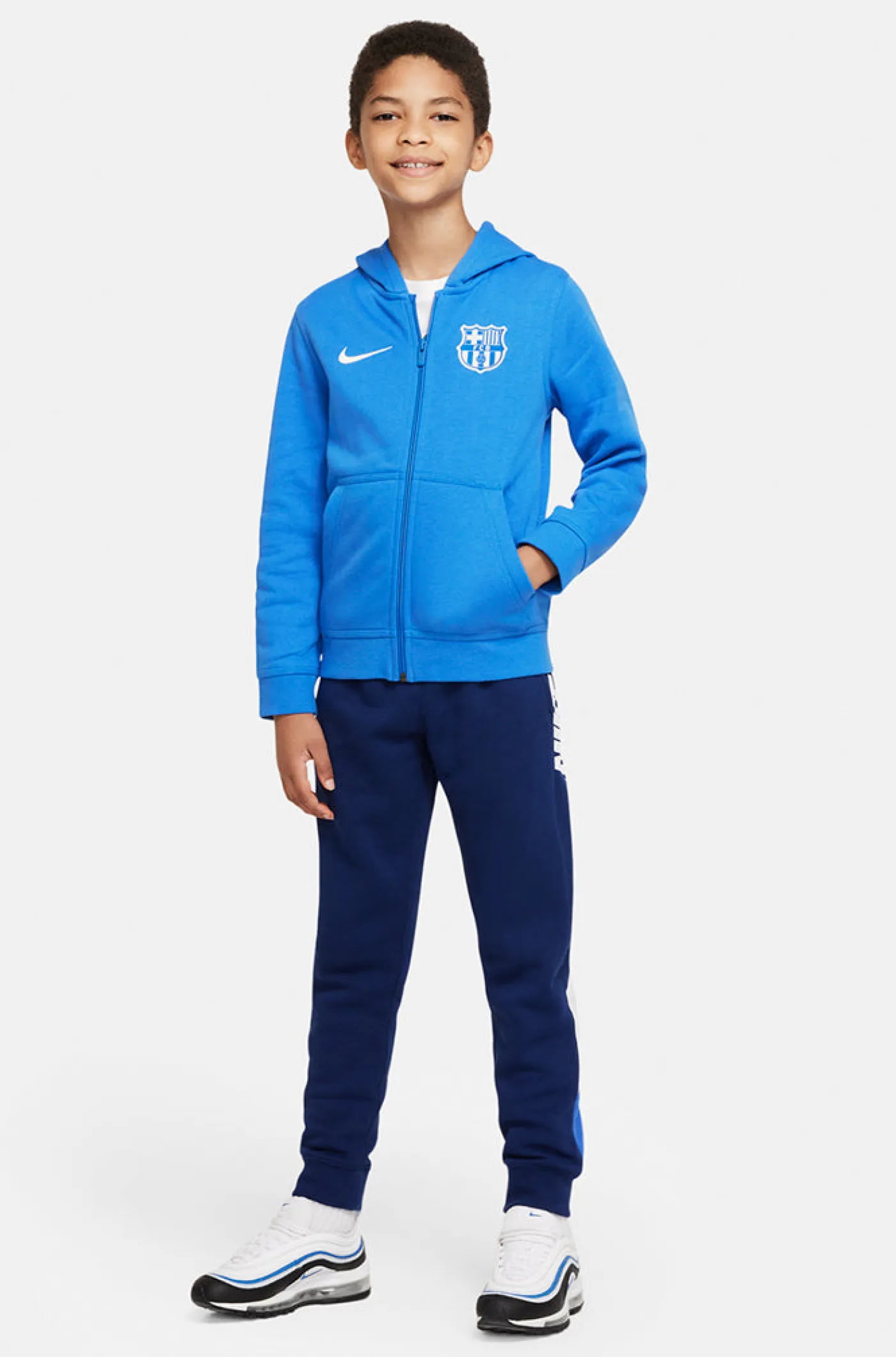 Hoodie Barça Nike - Junior | FC Barcelona Fashion