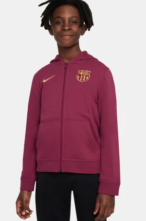 Hoodie Granat Barça Nike - Junior | FC Barcelona Sale
