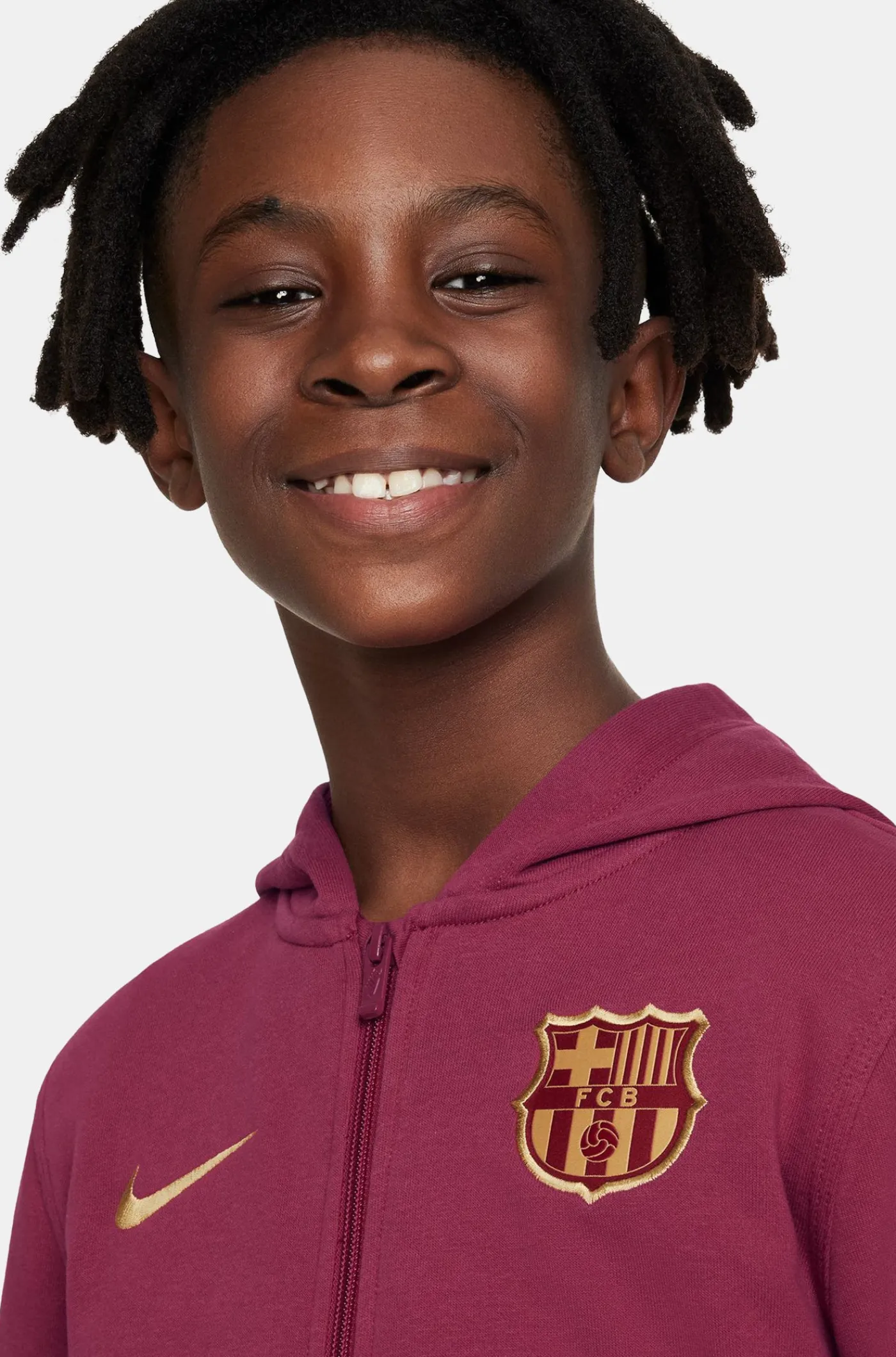 Hoodie Granat Barça Nike - Junior | FC Barcelona Sale