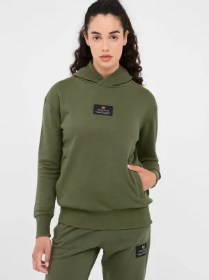 Hoodie Khaki Barça – Damen | FC Barcelona Clearance