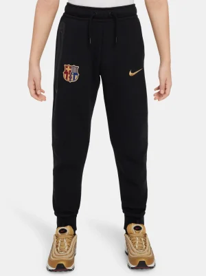 Hose Tech Fleece Wappen schwarz Barça Nike - Junior | FC Barcelona Fashion