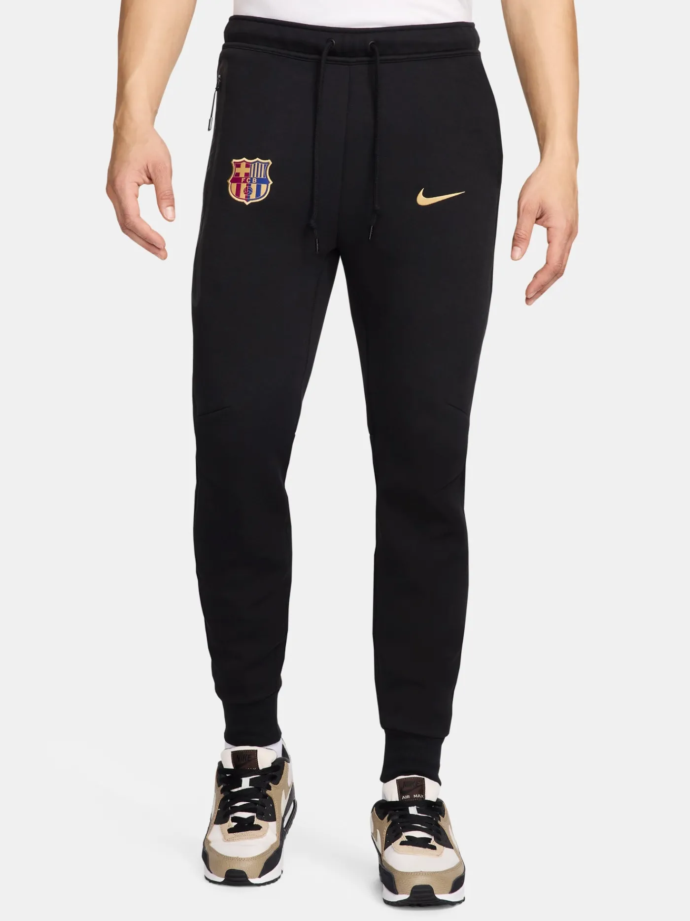 Hose Tech-Fleece-Wappen schwarz Barça Nike | FC Barcelona Cheap