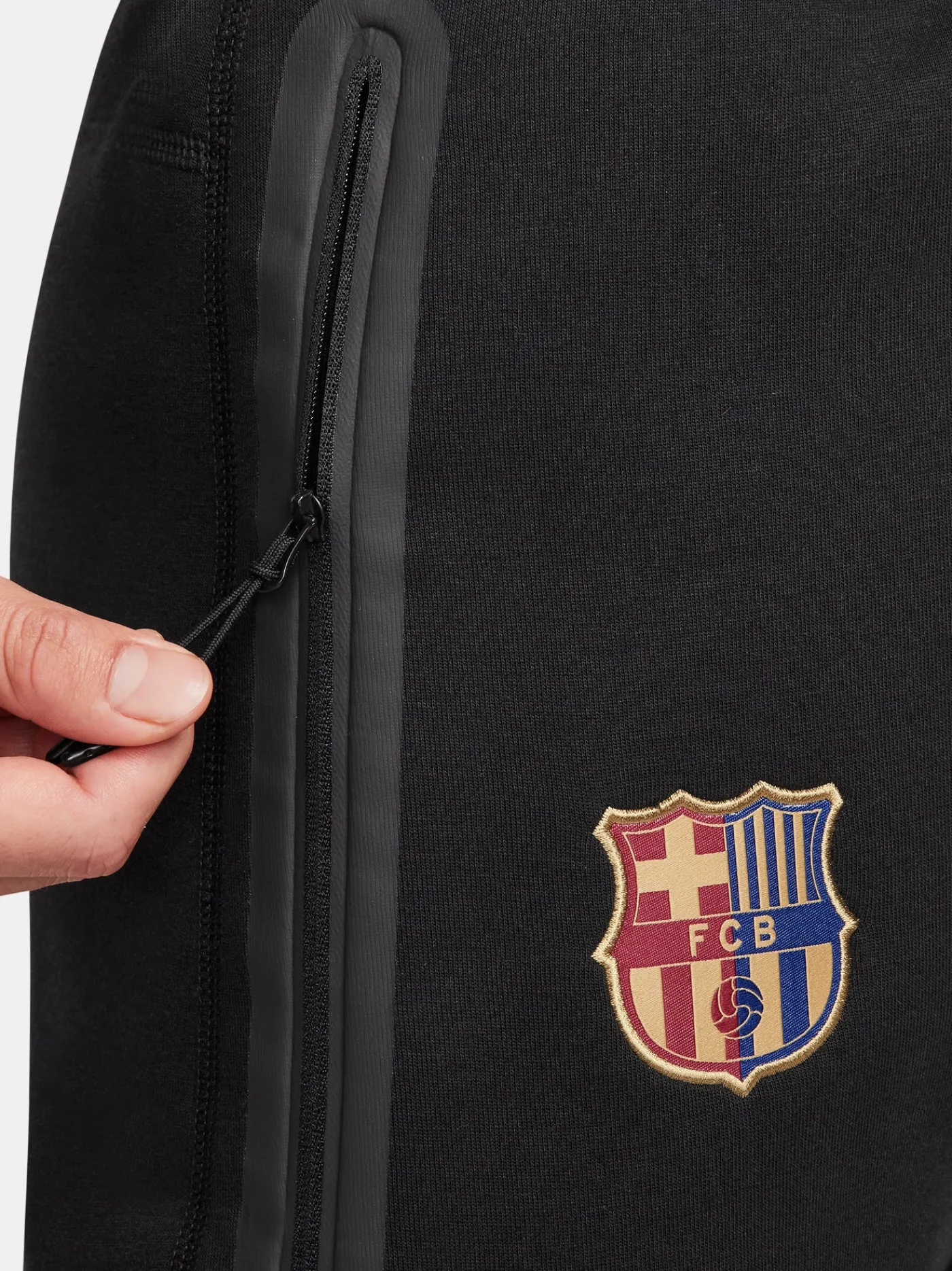 Hose Tech-Fleece-Wappen schwarz Barça Nike | FC Barcelona Cheap