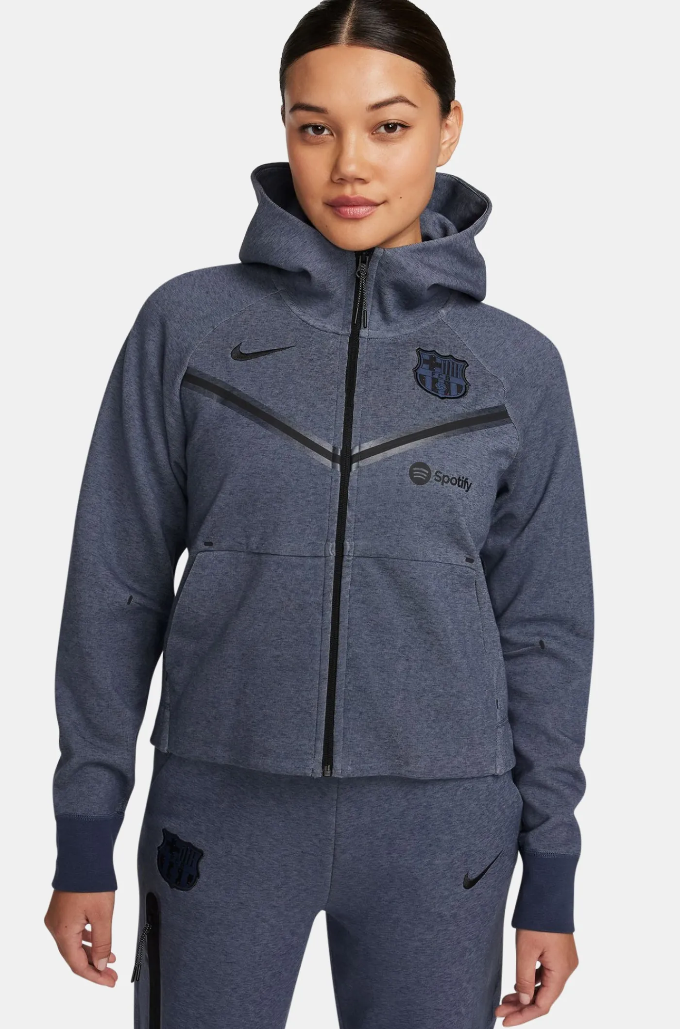 Jacke Blau Barça Nike - Damen | FC Barcelona Fashion