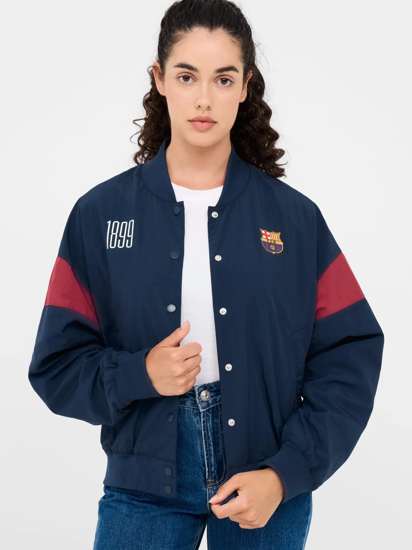 Jacke marineblau 1899 Barça - Damen | FC Barcelona Best