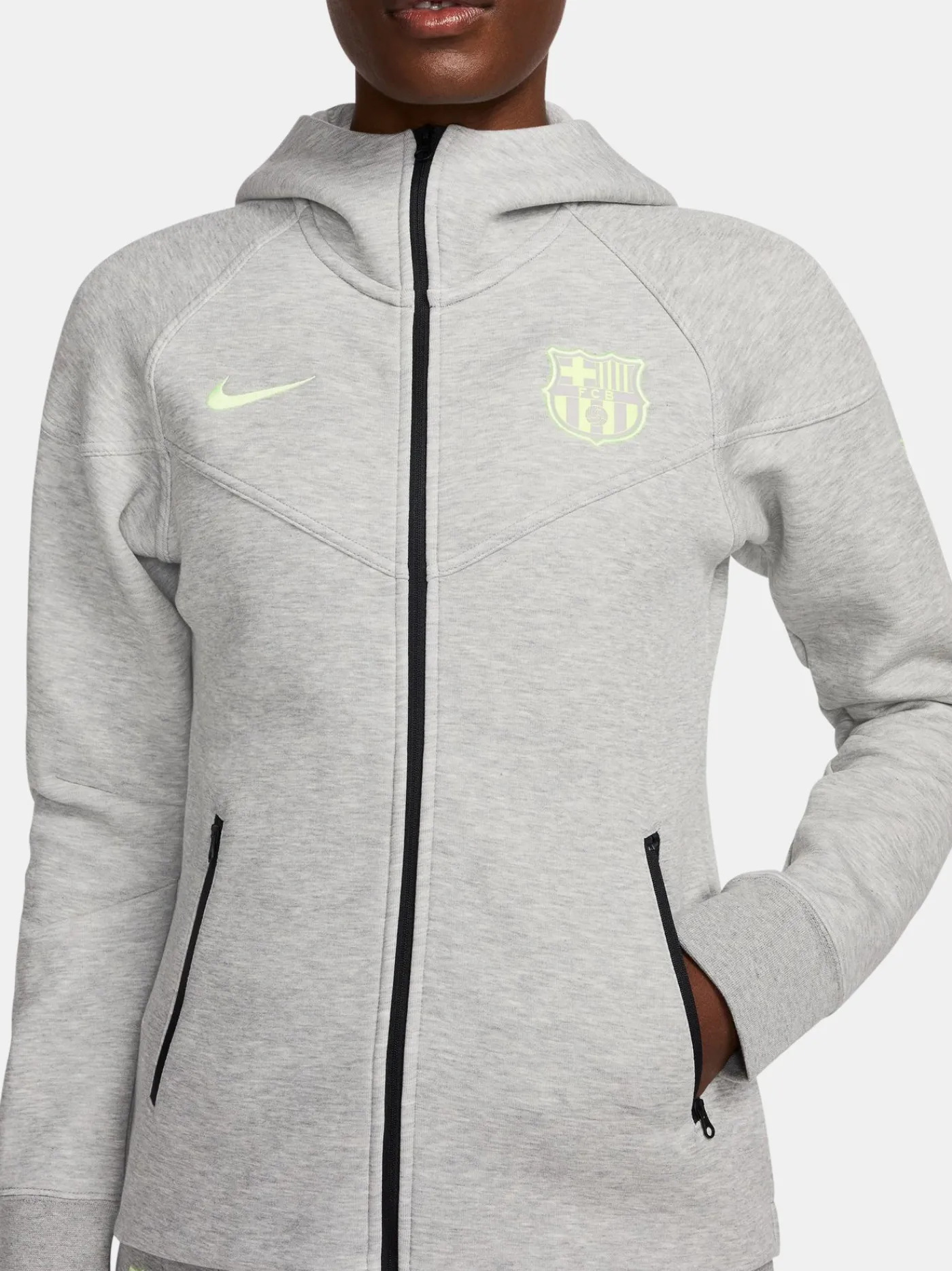 Jacke Tech Fleece Barça Nike - Damen | FC Barcelona Outlet