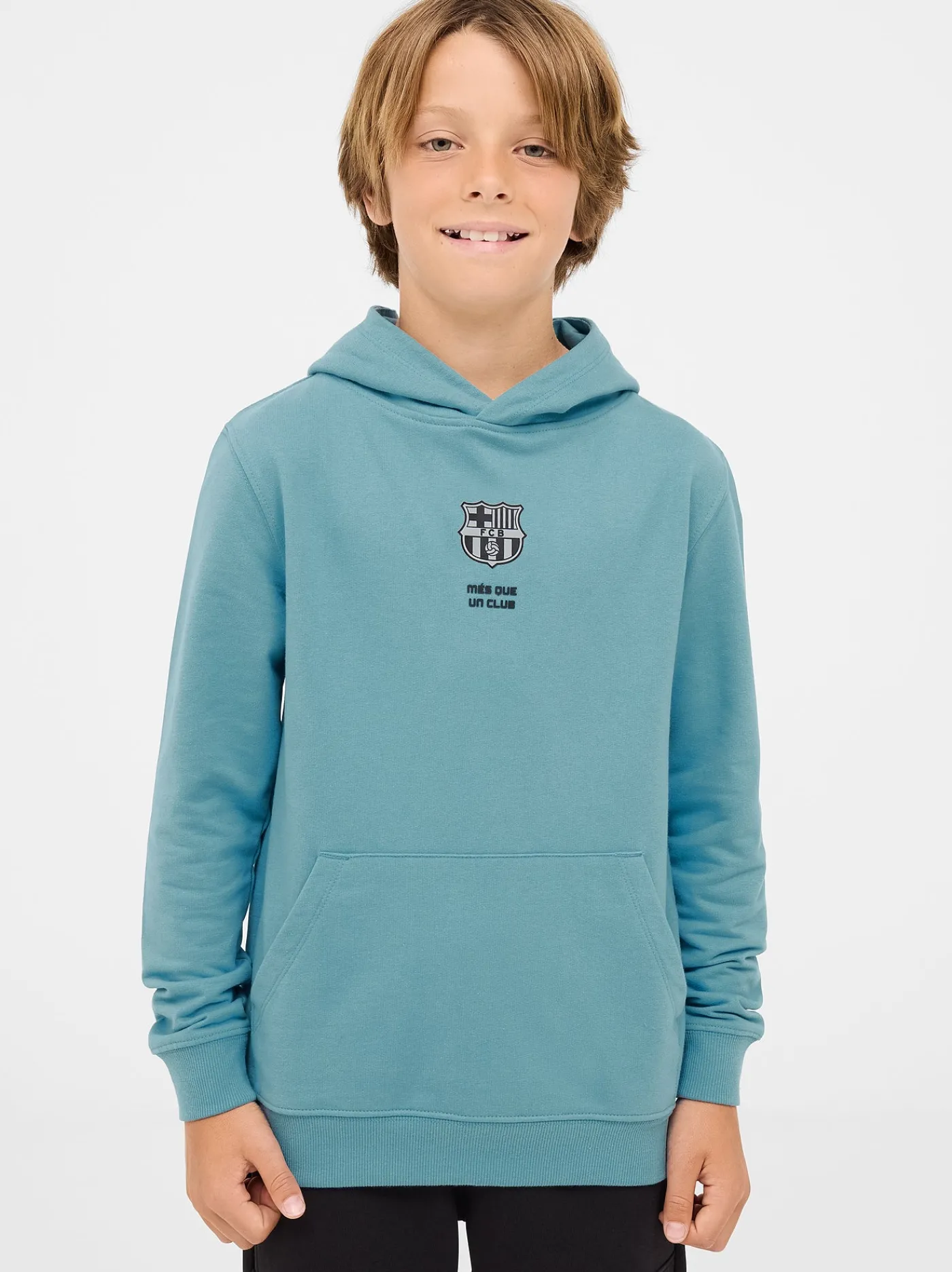 Kapuzenpullover blau Barça - Junior | FC Barcelona Outlet