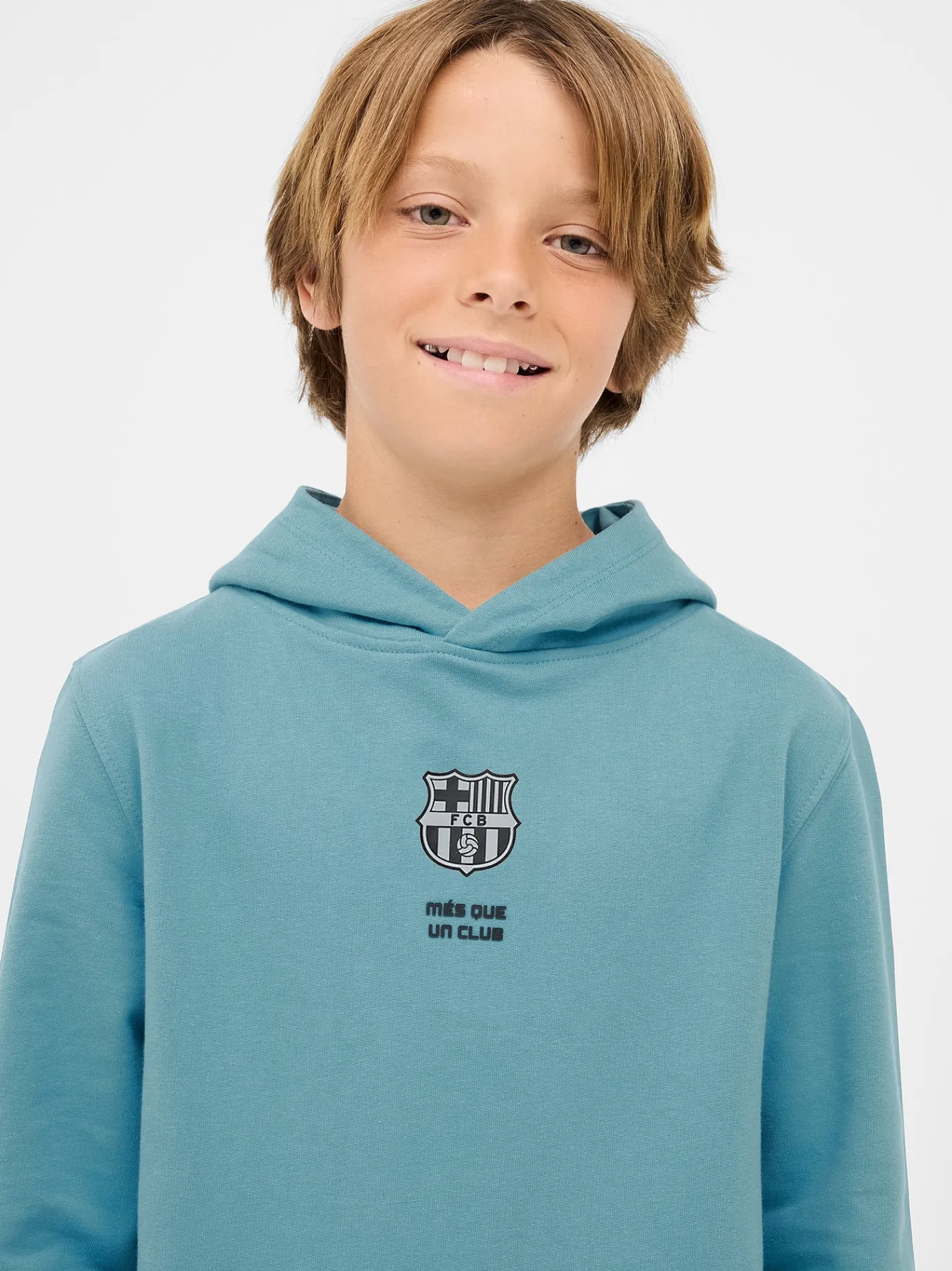 Kapuzenpullover blau Barça - Junior | FC Barcelona Outlet