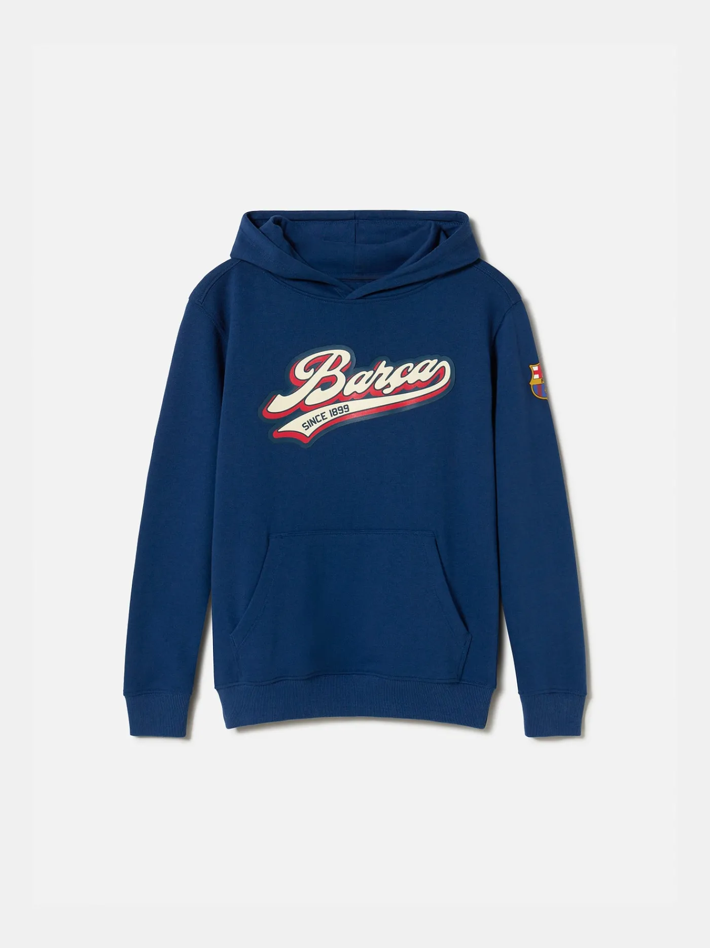 Kapuzenpullover blau Barça - Junior | FC Barcelona Store