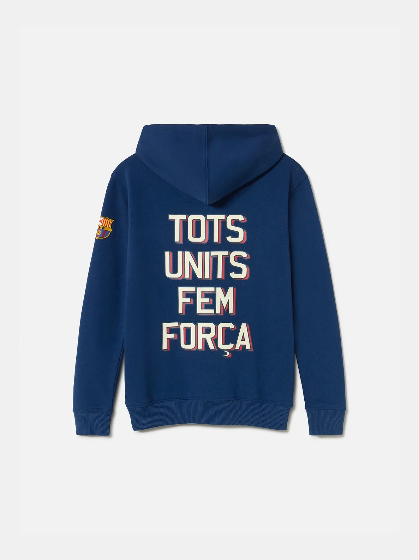 Kapuzenpullover blau Barça - Junior | FC Barcelona Store