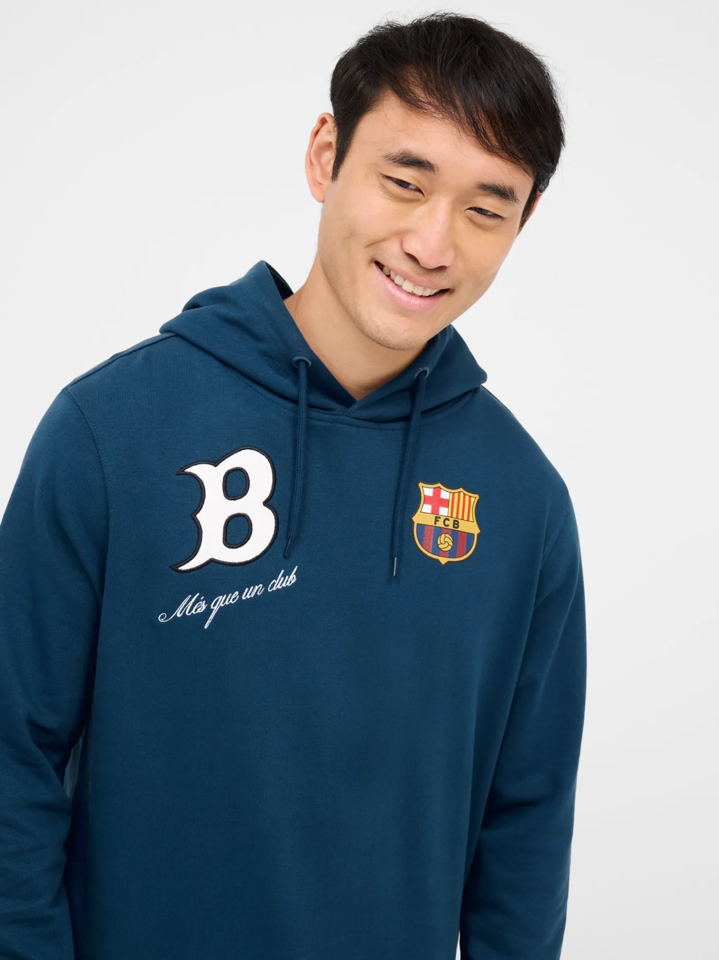 Kapuzenpullover Marine Barça 1899 | FC Barcelona Best