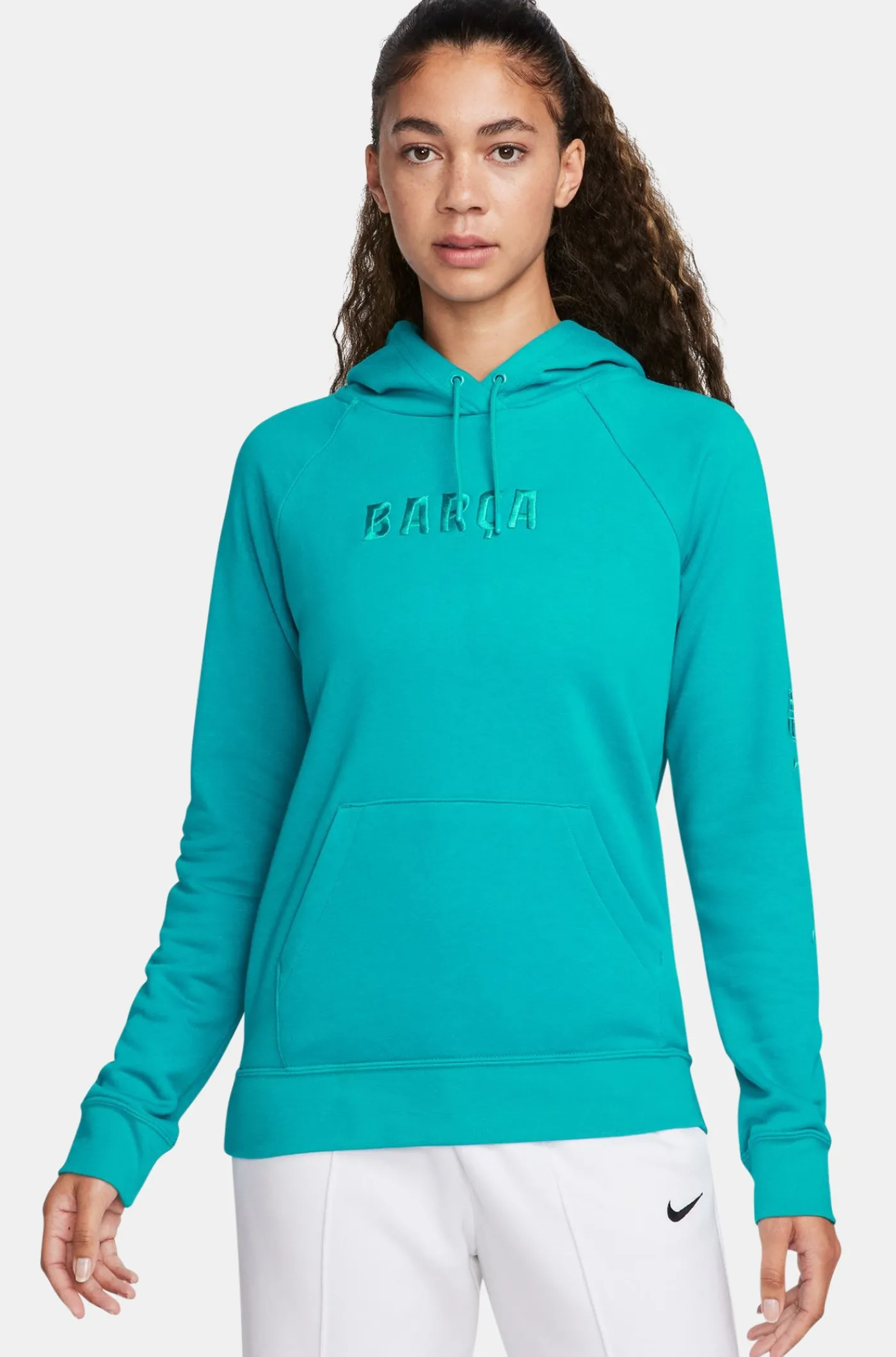 Kapuzensweatshirt blaues Barça Nike - Damen | FC Barcelona Shop