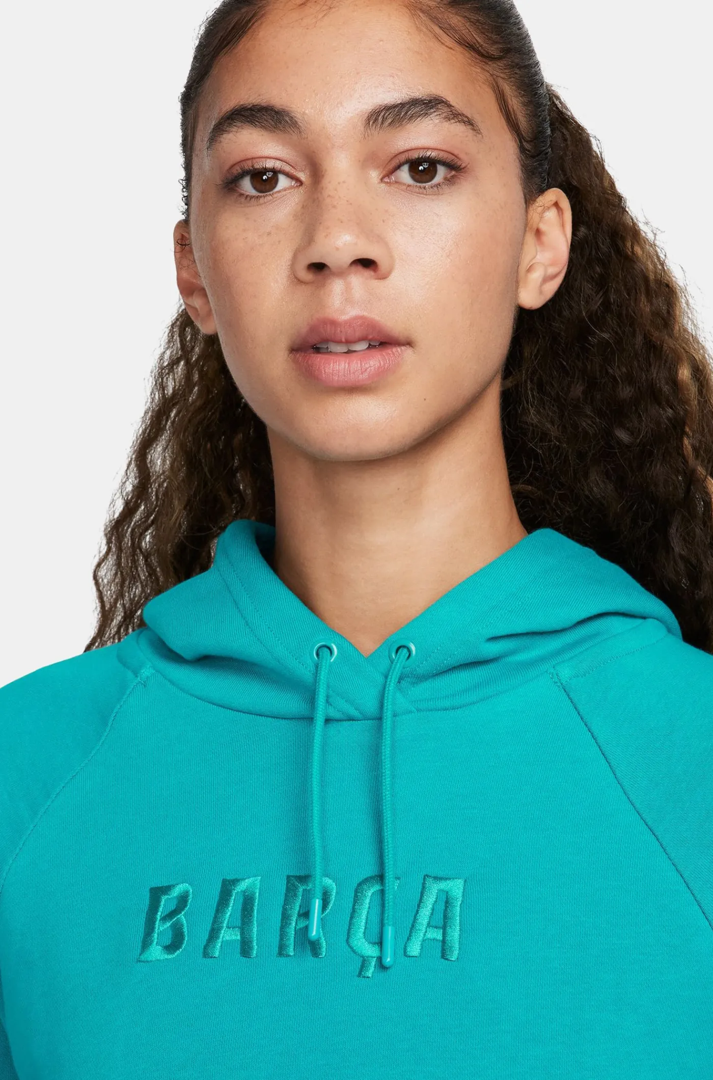 Kapuzensweatshirt blaues Barça Nike - Damen | FC Barcelona Shop