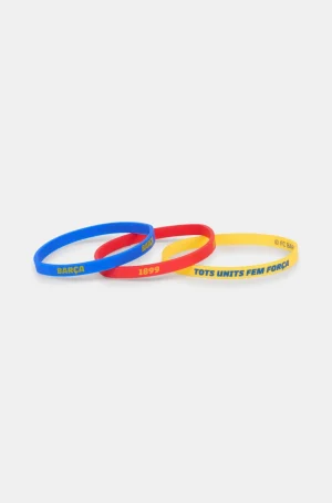 Klassisches dreifarbiges FCB-Armband – Junior | FC Barcelona Sale