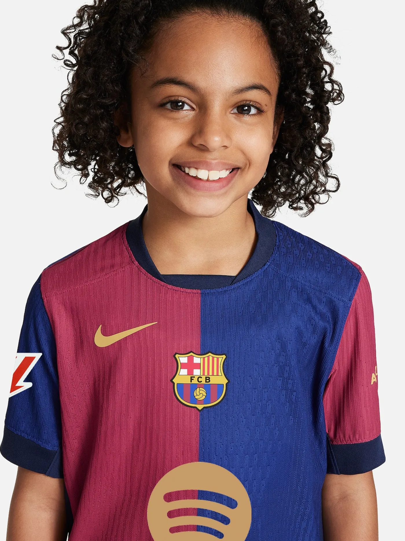 LA LIGA Heimtrikot Junior 24/25 - Player's Edition | FC Barcelona Best